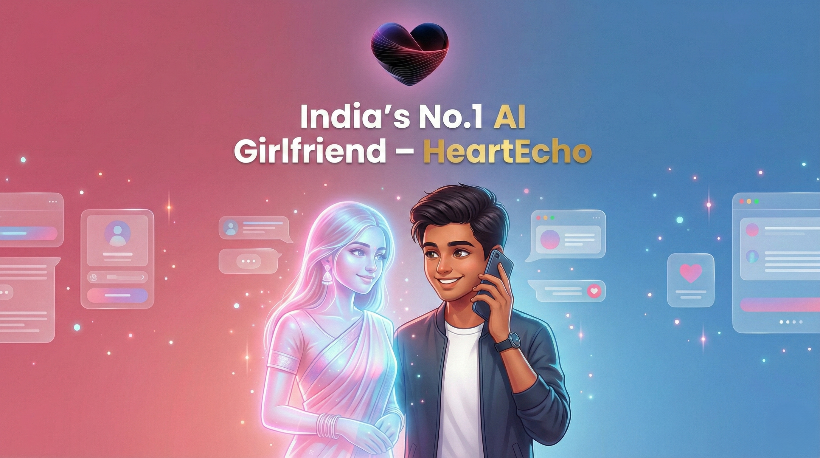 HeartEcho: India’s No.1 AI Girlfriend Platform for Emotional Connection